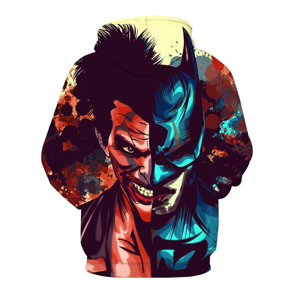 Batman Joker 3D full over print Hoodie, Sweater, TShirt LK-004