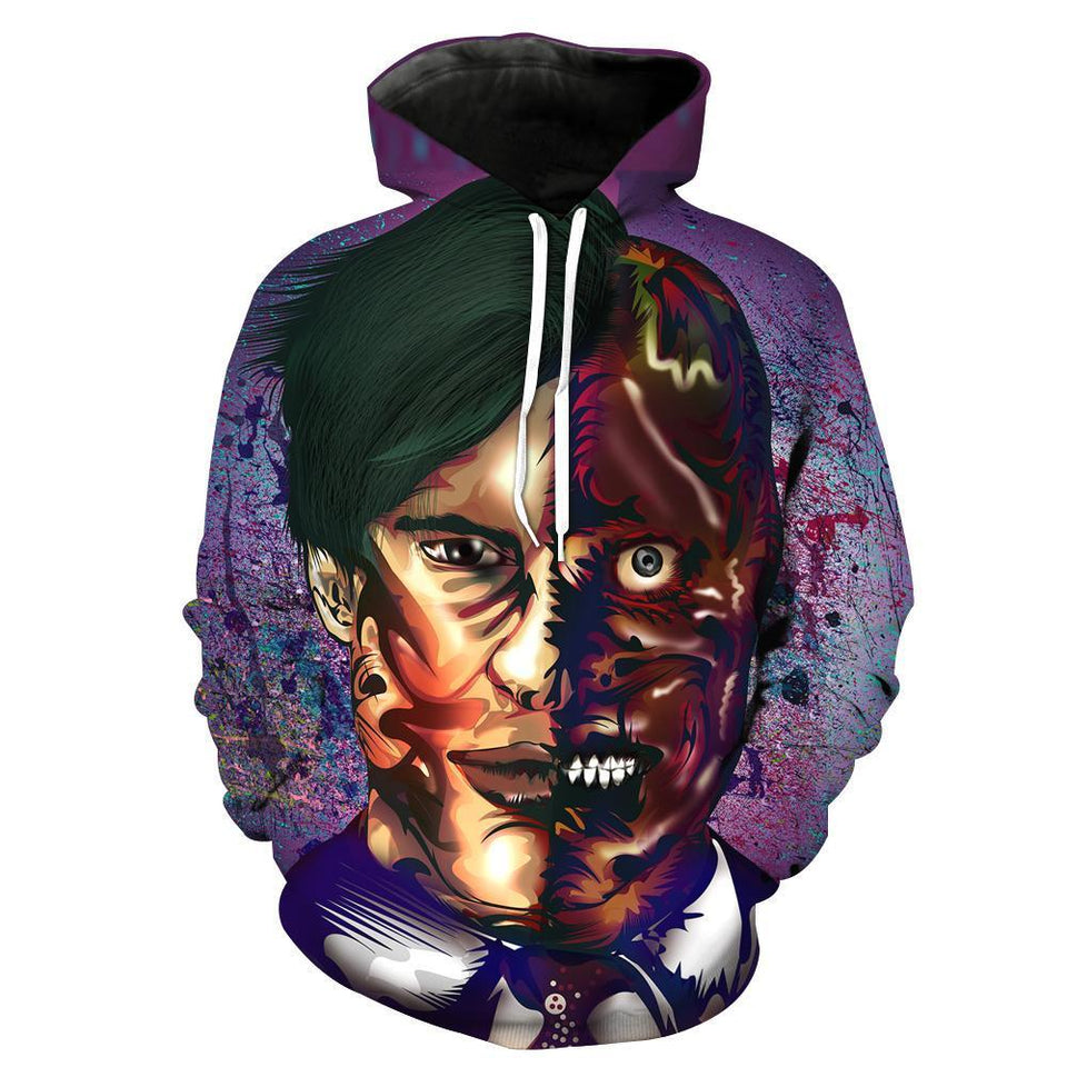 DC COMICS 3D full over print Hoodie, Sweater, TShirt LK-006