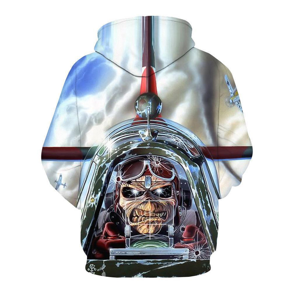 Iron Maiden 3D full over print Hoodie, Sweater, TShirt LK-012