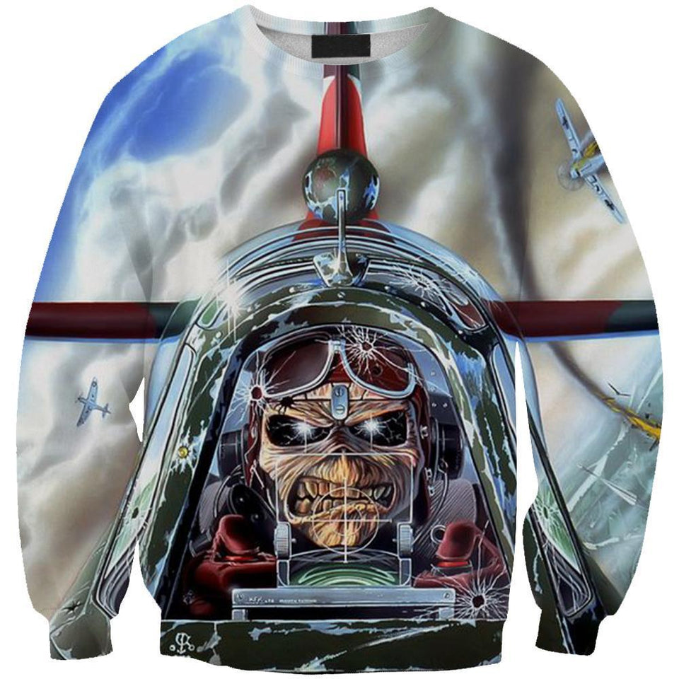 Iron Maiden 3D full over print Hoodie, Sweater, TShirt LK-012