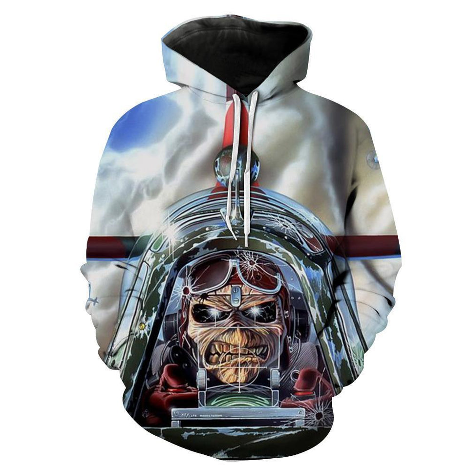 Iron Maiden 3D full over print Hoodie, Sweater, TShirt LK-012