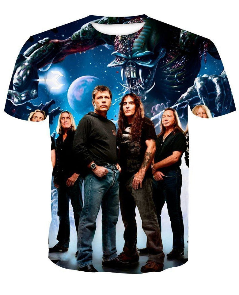 Iron Maiden 3D full over print Hoodie, Sweater, TShirt LK-011