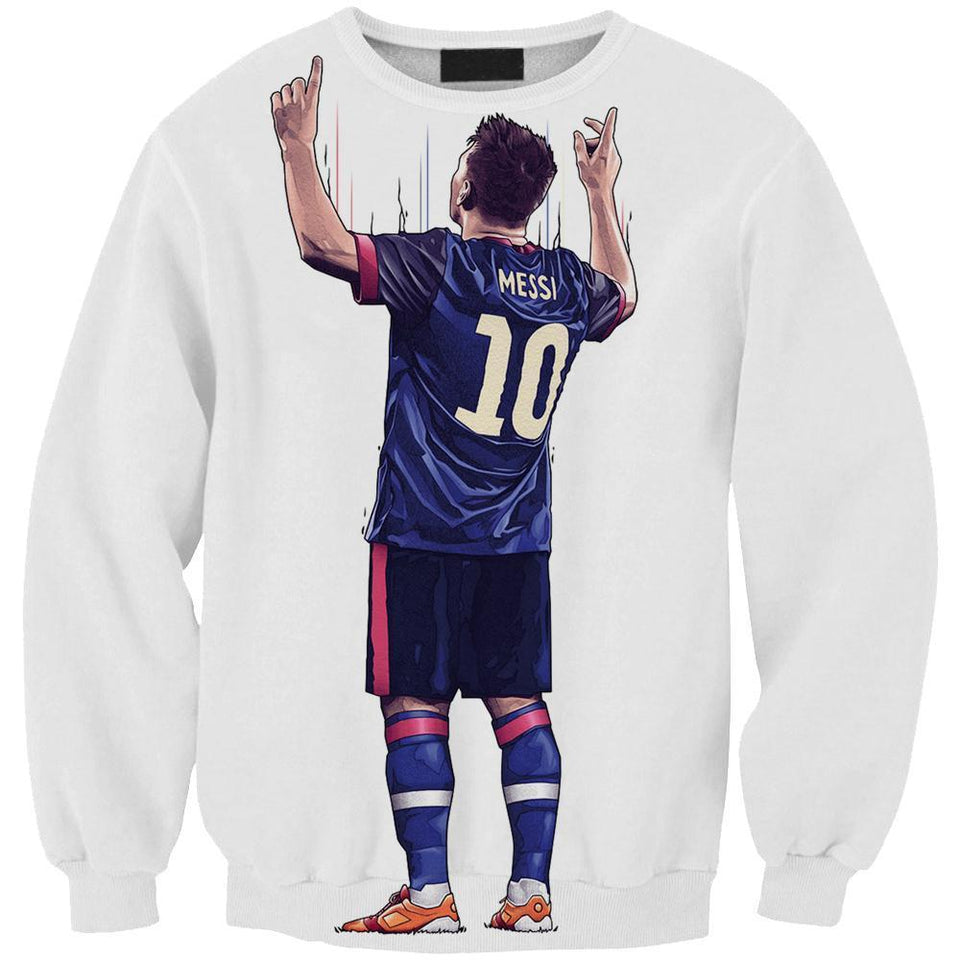 Messi 3D full over print Hoodie, Sweater, TShirt LK-021