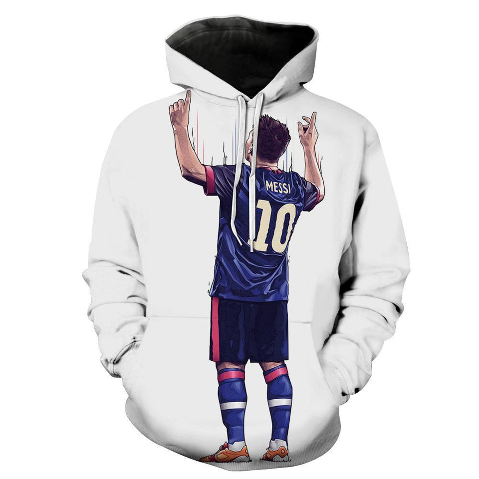 Messi 3D full over print Hoodie, Sweater, TShirt LK-021