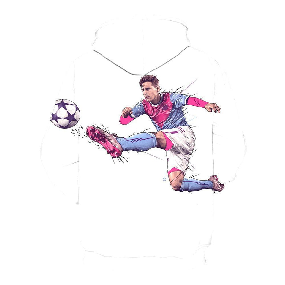 Messi 3D full over print Hoodie, Sweater, TShirt LK-020