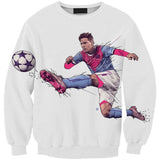 Messi 3D full over print Hoodie, Sweater, TShirt LK-020