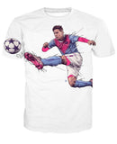 Messi 3D full over print Hoodie, Sweater, TShirt LK-020