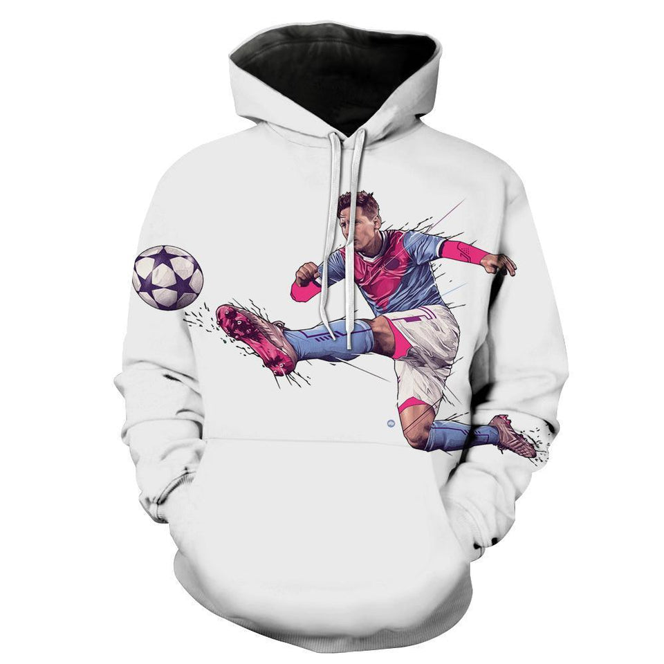 Messi 3D full over print Hoodie, Sweater, TShirt LK-020