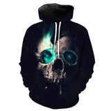 Skull 3D full over print Hoodie, Sweater, TShirt TS-062