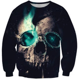 Skull 3D full over print Hoodie, Sweater, TShirt TS-062
