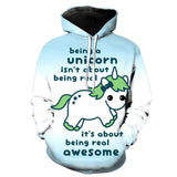 Unicorn 3D full over print Hoodie, Sweater, TShirt TS-060