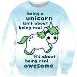 Unicorn 3D full over print Hoodie, Sweater, TShirt TS-060
