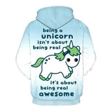 Unicorn 3D full over print Hoodie, Sweater, TShirt TS-060