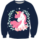 Unicorn 3D full over print Hoodie, Sweater, TShirt TS-061