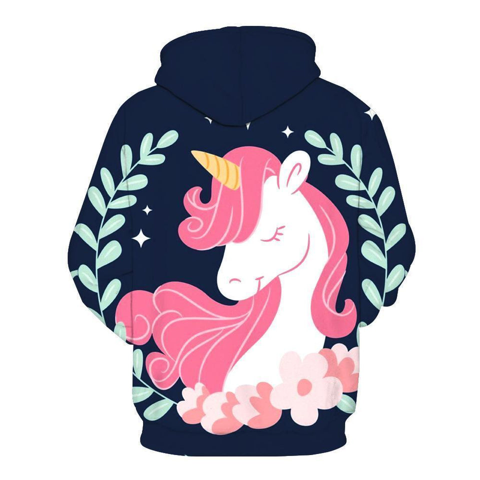 Unicorn 3D full over print Hoodie, Sweater, TShirt TS-061