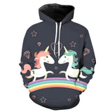 Unicorn 3D full over print Hoodie, Sweater, TShirt TS-063
