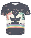 Unicorn 3D full over print Hoodie, Sweater, TShirt TS-063