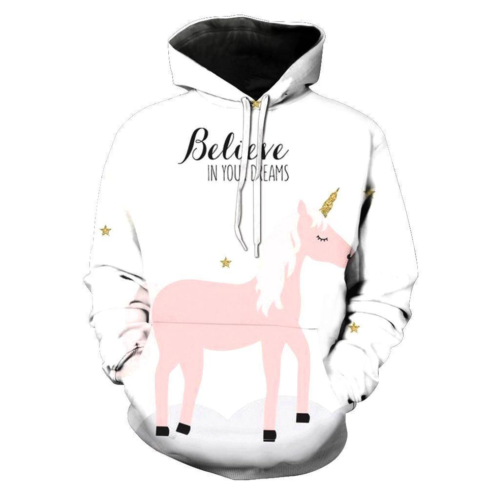 Unicorn 3D full over print Hoodie, Sweater, TShirt TS-065