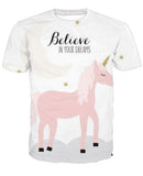 Unicorn 3D full over print Hoodie, Sweater, TShirt TS-065