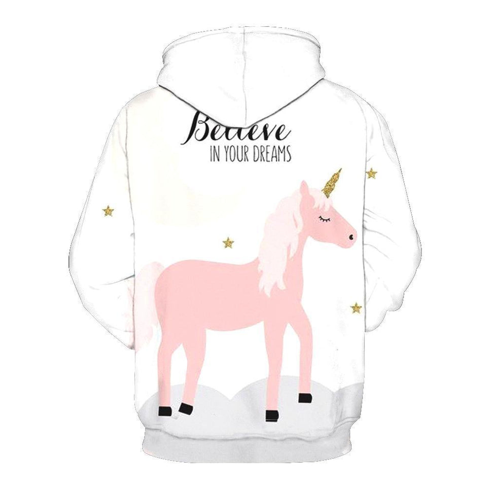 Unicorn 3D full over print Hoodie, Sweater, TShirt TS-065