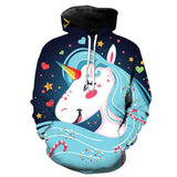 Unicorn 3D full over print Hoodie, Sweater, TShirt TS-067