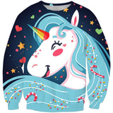 Unicorn 3D full over print Hoodie, Sweater, TShirt TS-067