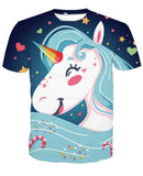 Unicorn 3D full over print Hoodie, Sweater, TShirt TS-067