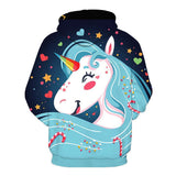 Unicorn 3D full over print Hoodie, Sweater, TShirt TS-067