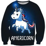 Unicorn 3D full over print Hoodie, Sweater, TShirt TS-068