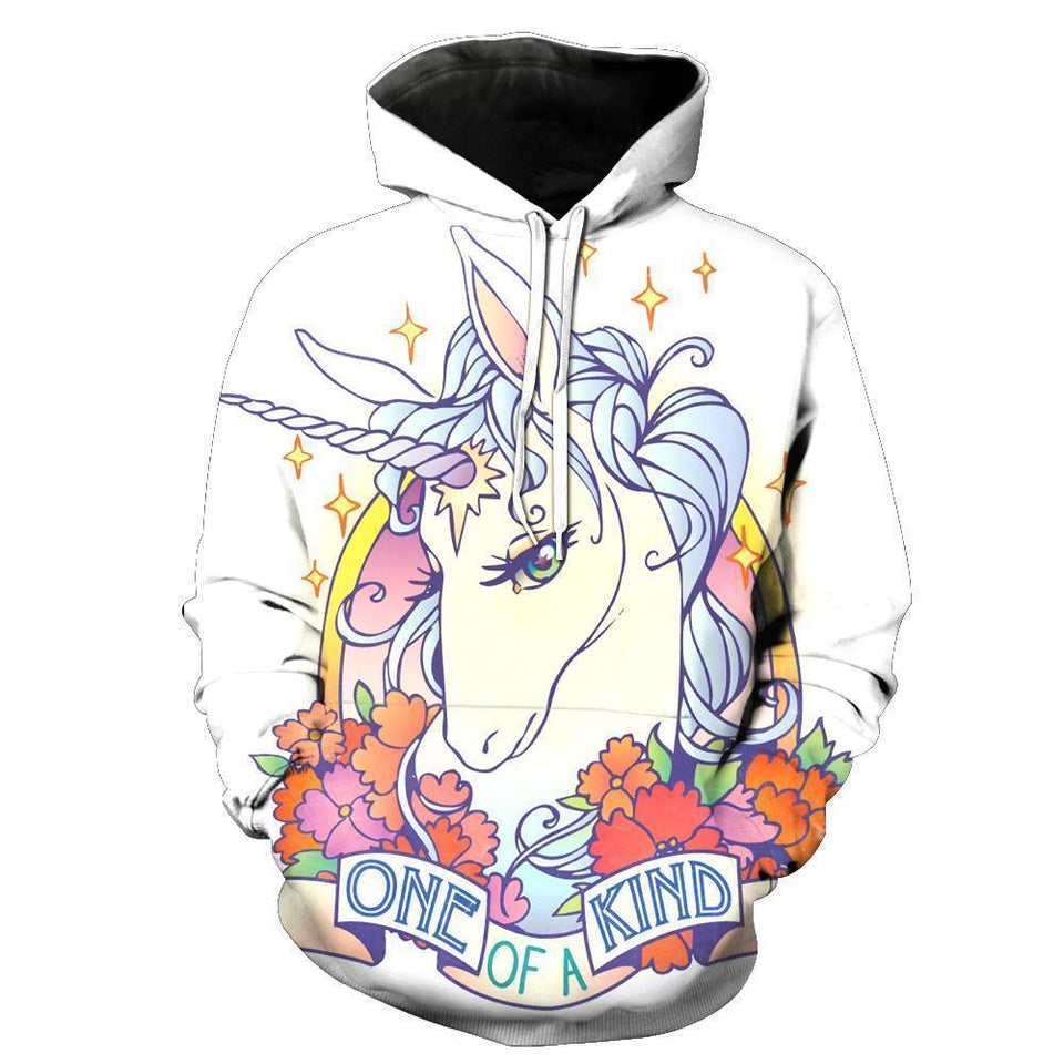 Unicorn 3D full over print Hoodie, Sweater, TShirt TS-069