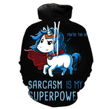 Unicorn 3D full over print Hoodie, Sweater, TShirt TS-070