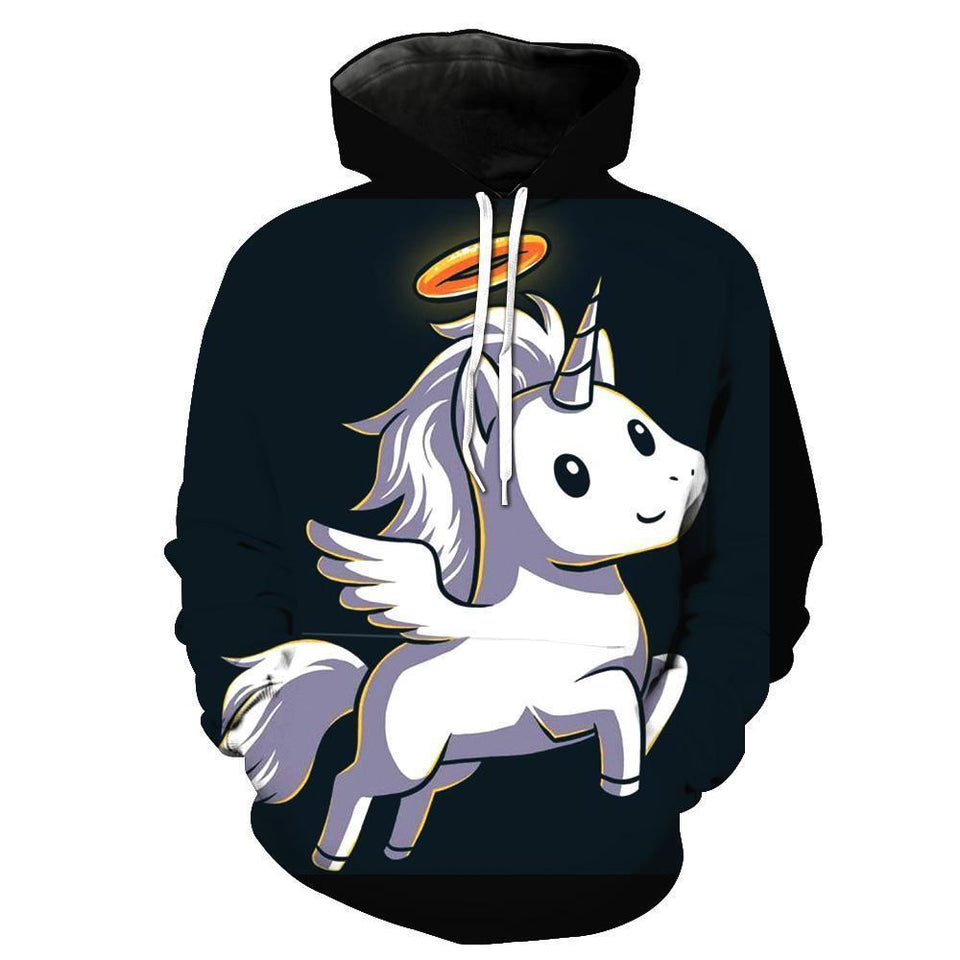 Unicorn 3D full over print Hoodie, Sweater, TShirt TS-071