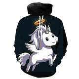 Unicorn 3D full over print Hoodie, Sweater, TShirt TS-071