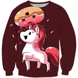 Unicorn 3D full over print Hoodie, Sweater, TShirt TS-072