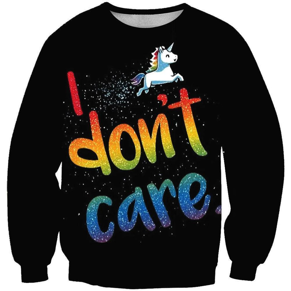 Unicorn 3D full over print Hoodie, Sweater, TShirt TS-055