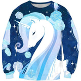 Unicorn 3D full over print Hoodie, Sweater, TShirt TS-056