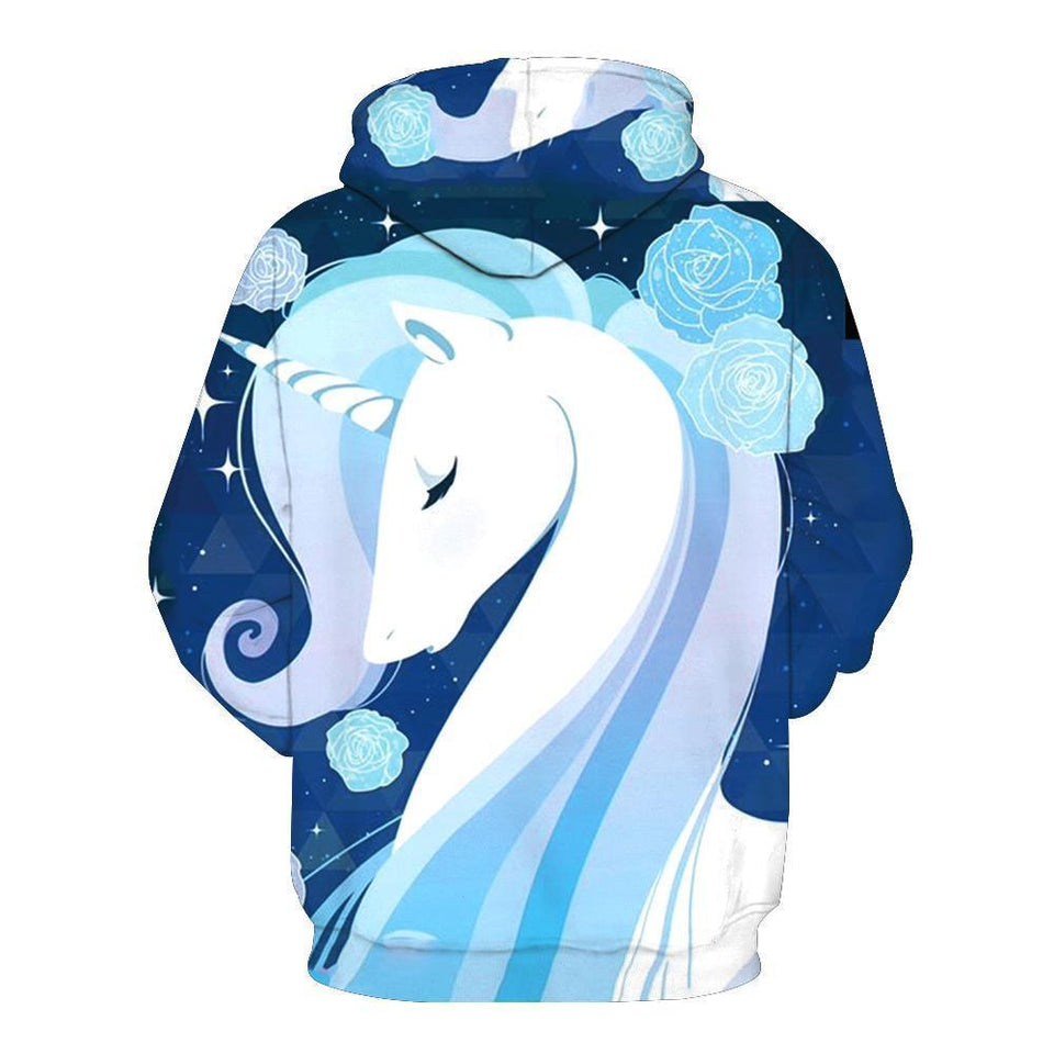 Unicorn 3D full over print Hoodie, Sweater, TShirt TS-056
