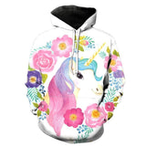 Unicorn 3D full over print Hoodie, Sweater, TShirt TS-058