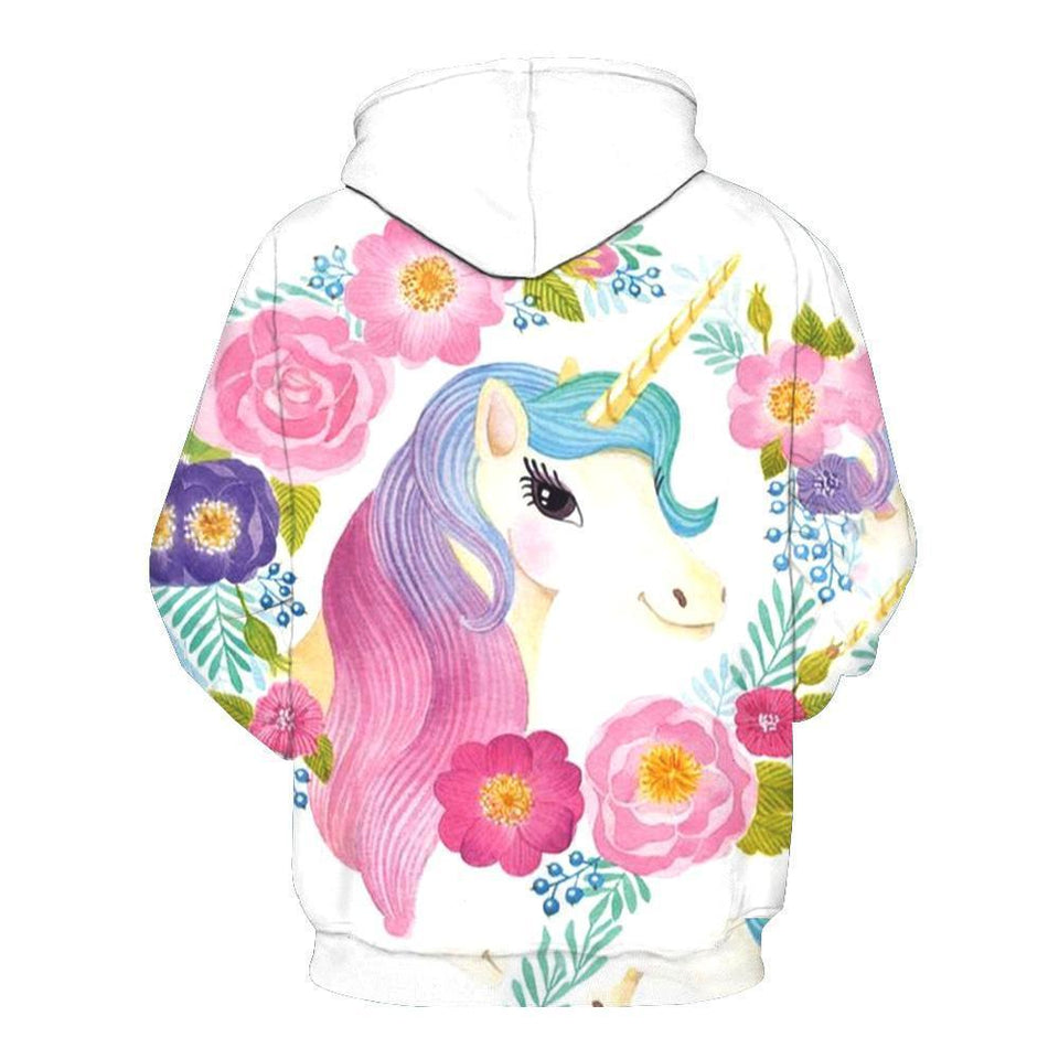 Unicorn 3D full over print Hoodie, Sweater, TShirt TS-058