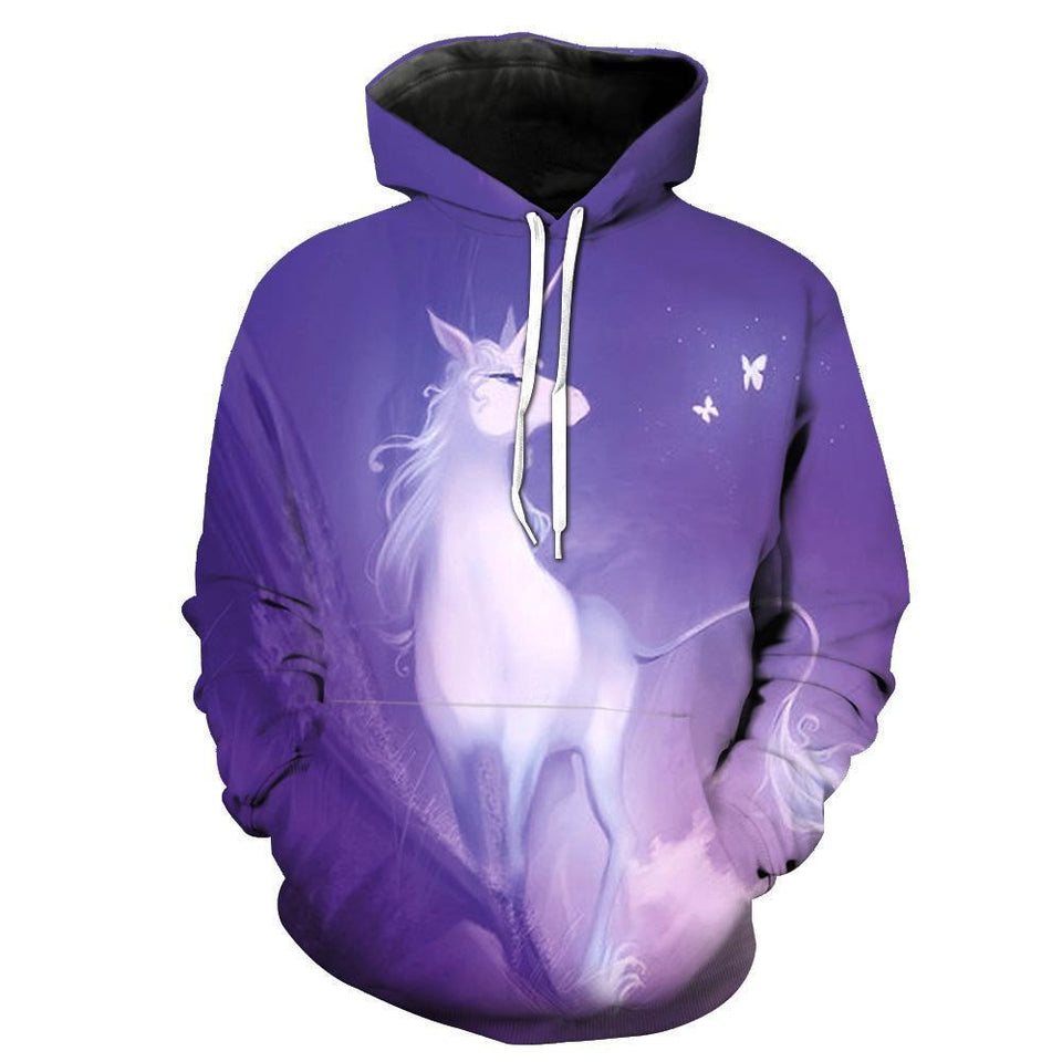 Unicorn 3D full over print Hoodie, Sweater, TShirt TS-059