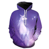 Unicorn 3D full over print Hoodie, Sweater, TShirt TS-059