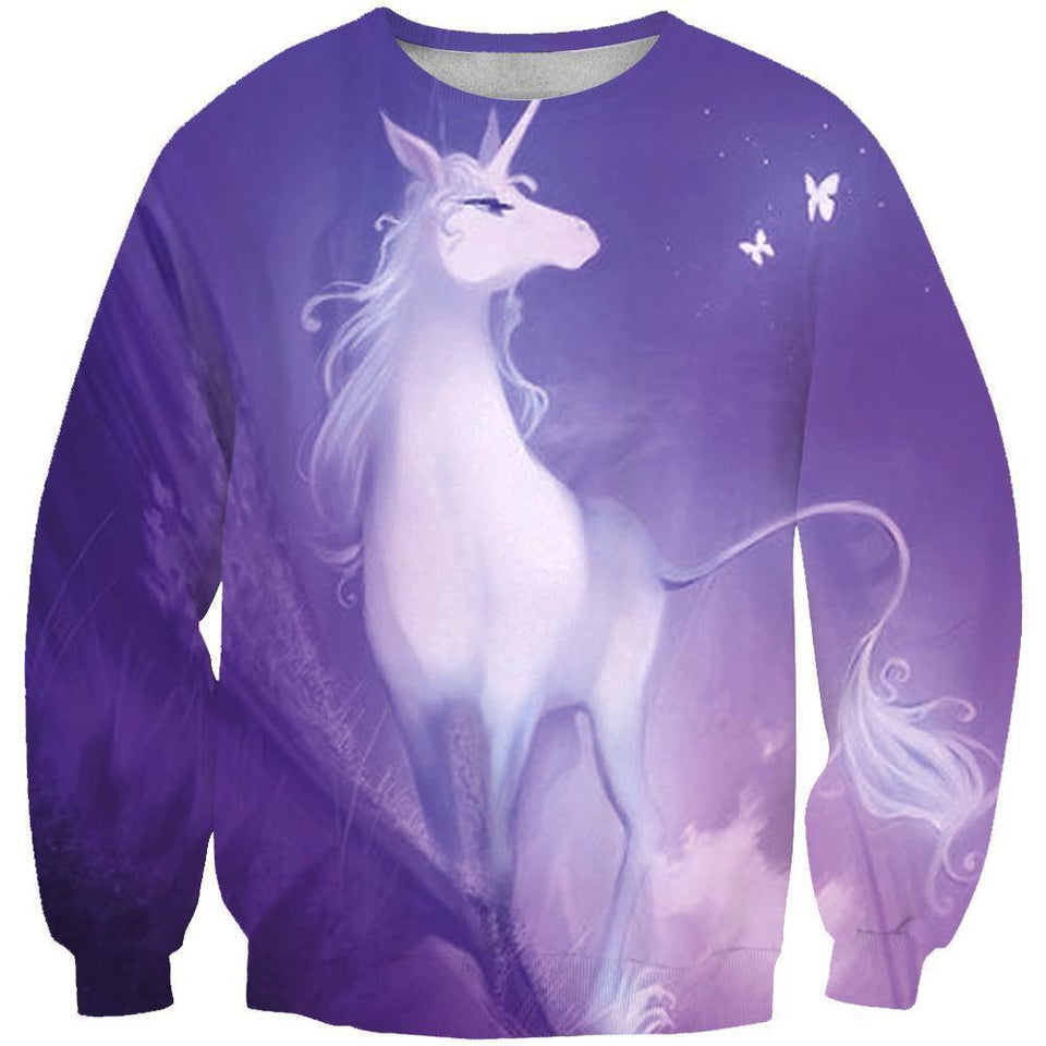 Unicorn 3D full over print Hoodie, Sweater, TShirt TS-059