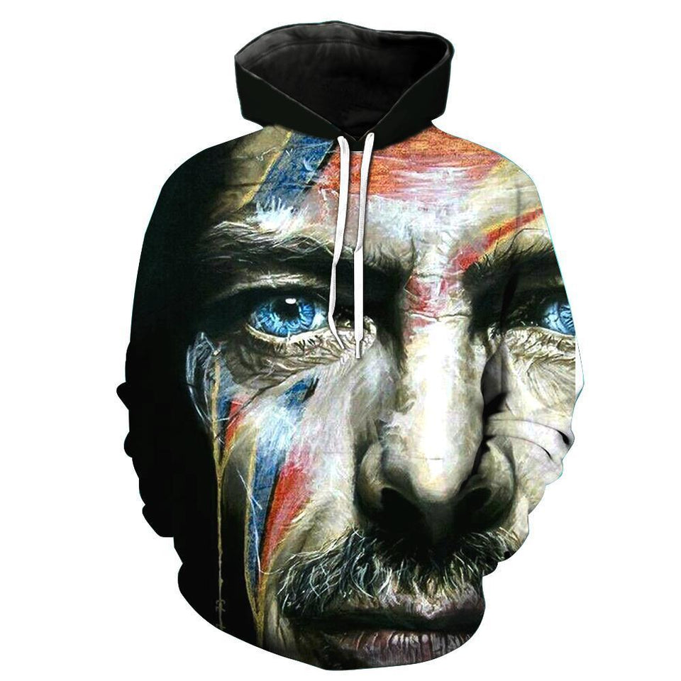 David Bowie 3D full over print Hoodie, Sweater, TShirt LK-030