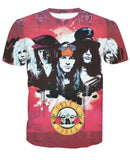 Guns N' Roses 3D full over print Hoodie, Sweater, TShirt LK-034