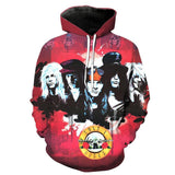 Guns N' Roses 3D full over print Hoodie, Sweater, TShirt LK-034