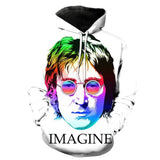 John Lennon 3D full over print Hoodie, Sweater, TShirt LK-038
