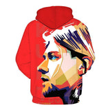Kurt Cobain 3D full over print Hoodie, Sweater, TShirt LK-039