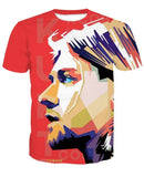 Kurt Cobain 3D full over print Hoodie, Sweater, TShirt LK-039