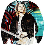 Kurt Cobain 3D full over print Hoodie, Sweater, TShirt LK-041