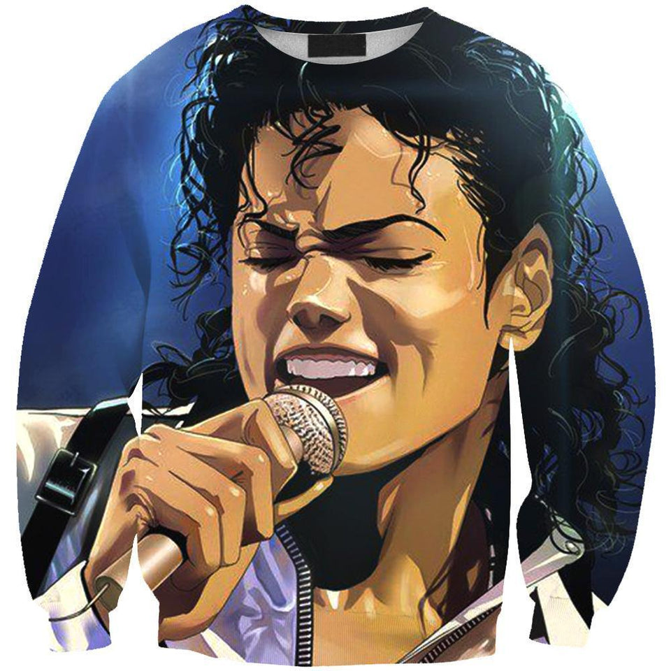 Michael Jackson 3D full over print Hoodie, Sweater, TShirt LK-052